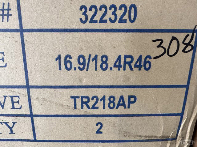 (3) 16.9/18.4R46 tubes